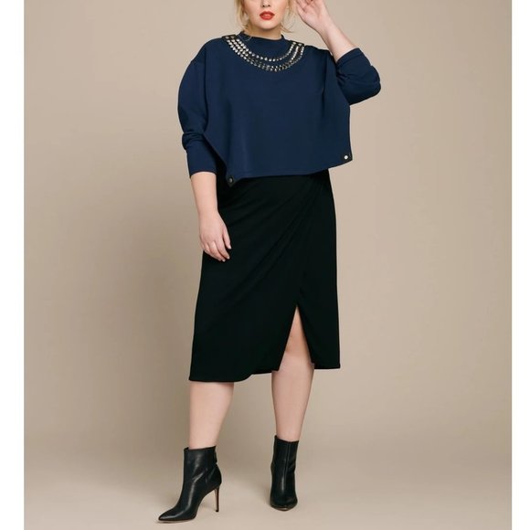 Christopher Kane Cup Chain Cropped Sweatshirt - Picture 5 of 16